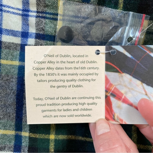 NWT O’Neil Of Dublin Child’s Kilt 500 Dress Gordon Wool Blend Washable new Green - Picture 4 of 14